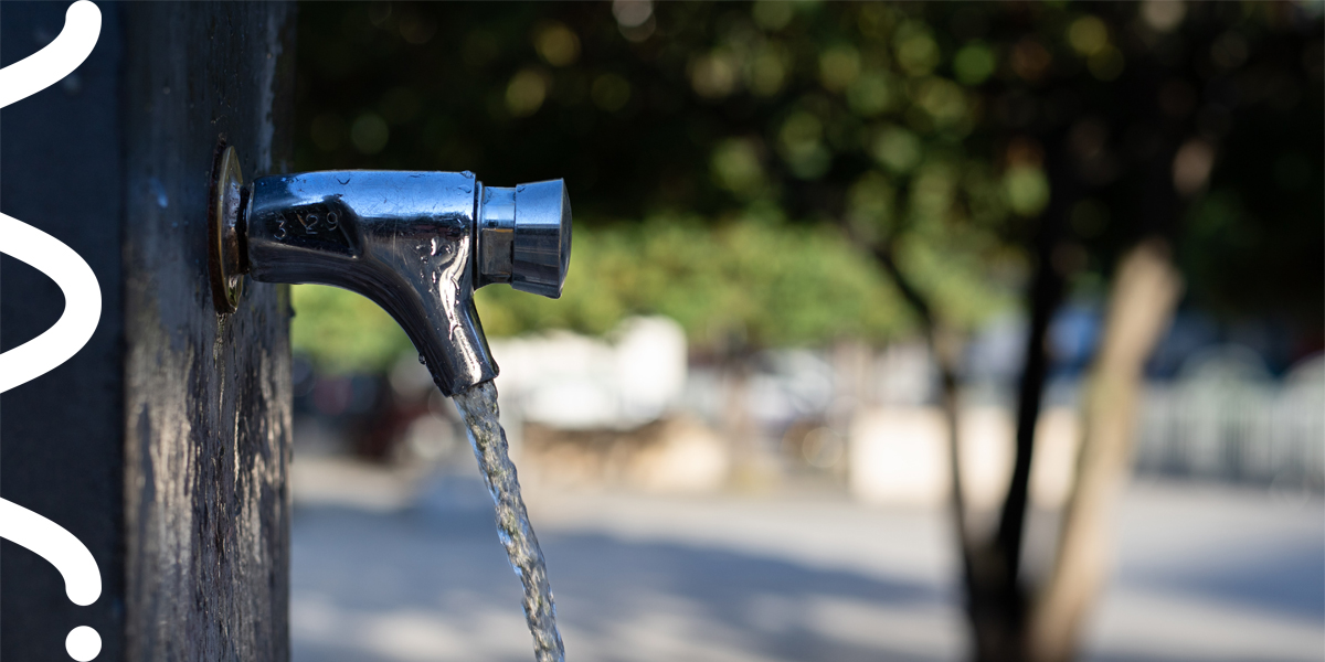 Robinet avec mousseur d'eau